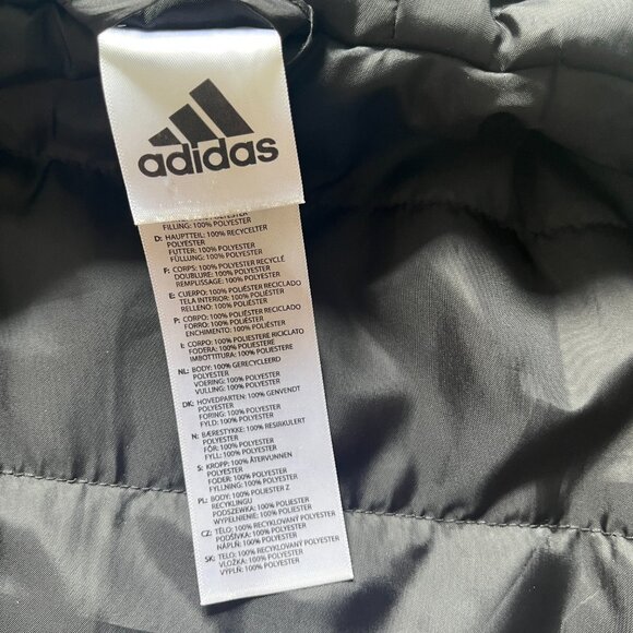 Adidas boys classic bomber insulated 3 stripe jacket size S (7-8) - Picture 5 of 9